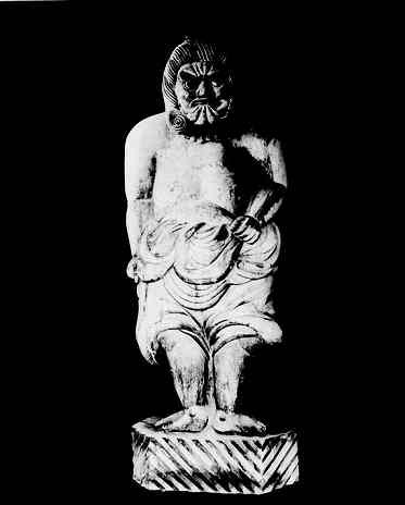 Niō Guardian (left), Shinpuku-ji. Source: Yanagi (1925) photo book, no. 76